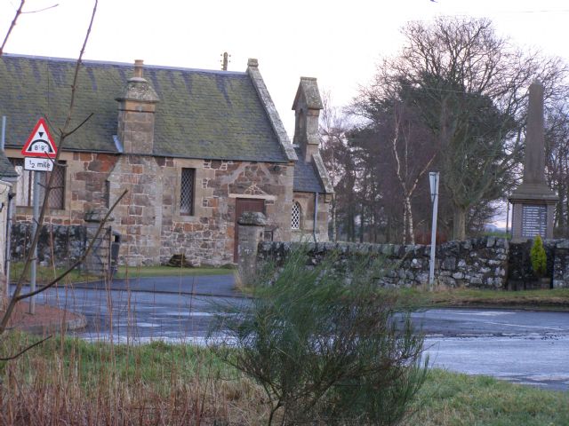 The main entrance to the Hall.